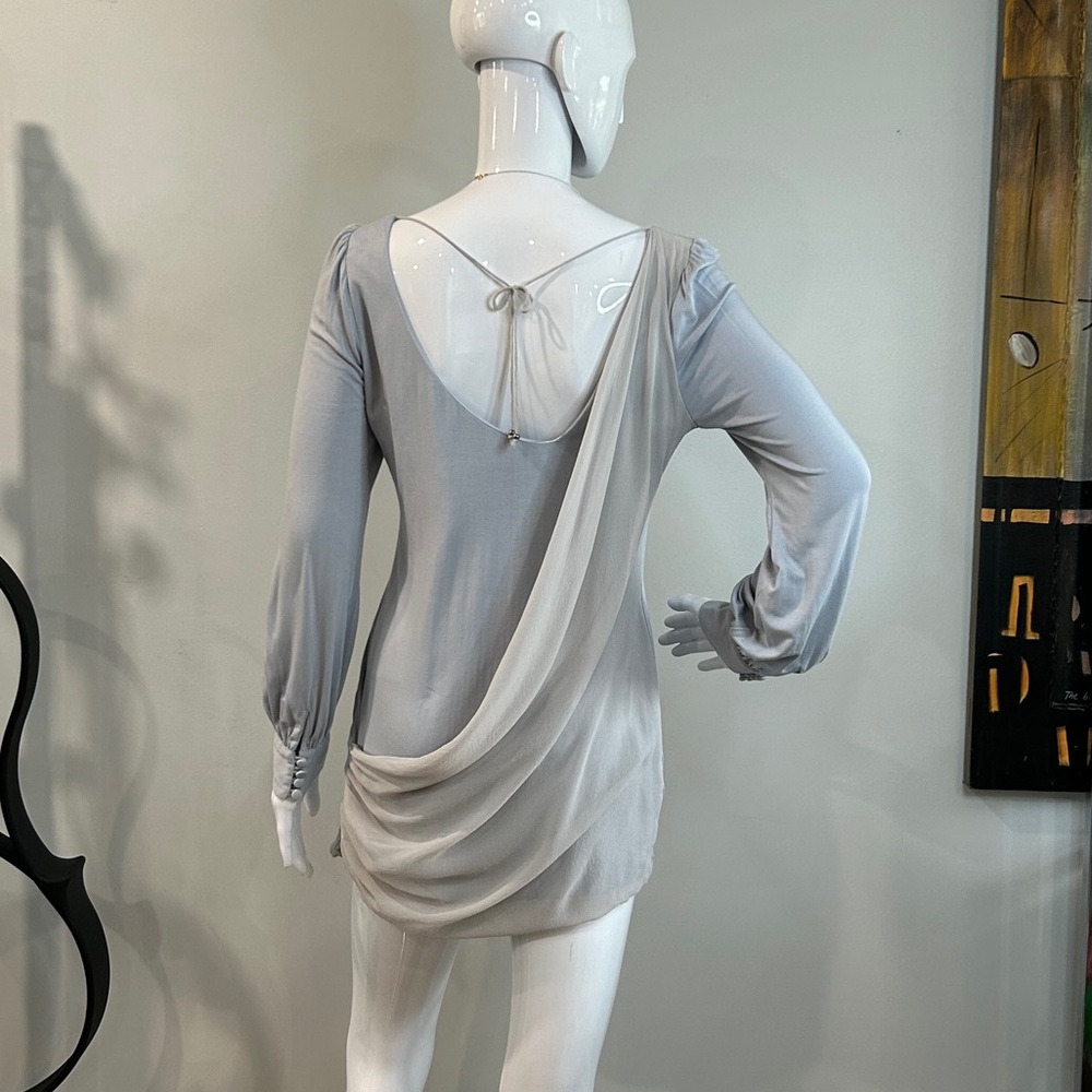 Damsel in a Dress Tunic With Sash Back